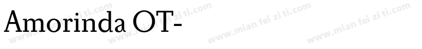 Amorinda OT字体转换